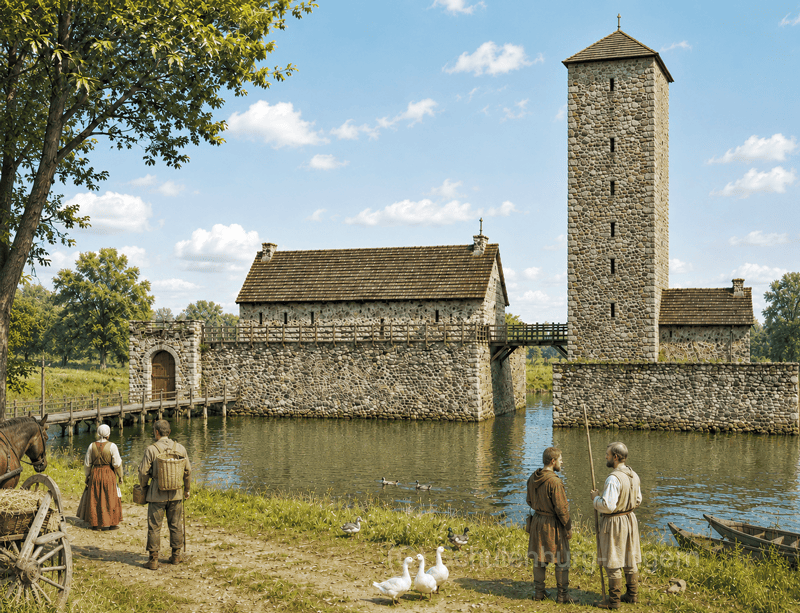 Burg Angern Rekonstruktion